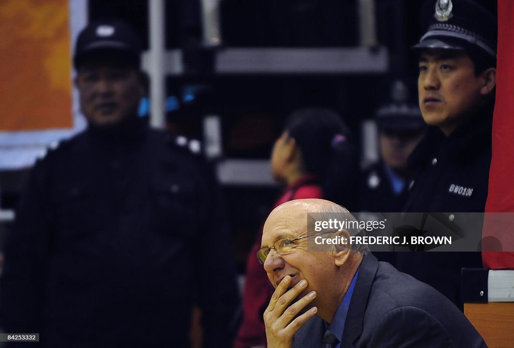 TO GO WITH AFP STORY "Basket-CHN-NBA-CBA