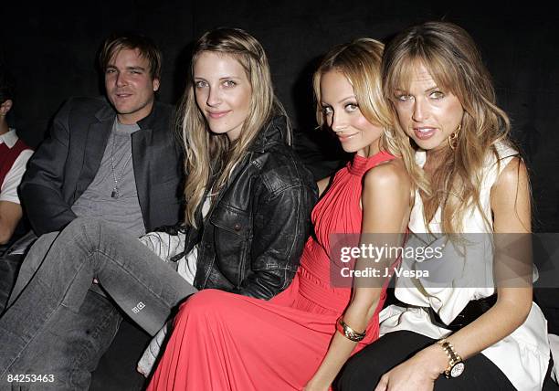 Chad Muska, Vanessa Traina, Nicole Richie and Rachel Zoe *Exclusive Coverage*