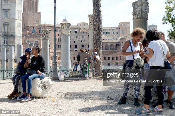 The police evicted the tent camp of refugees in Piazza Venezia, where they had set up a camp with tents after the violent eviction of Piazza...