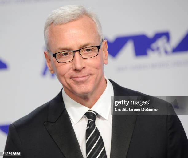 Dr. Drew Pinsky arrives at the 2017 MTV Video Music Awards at The Forum on August 27, 2017 in Inglewood, California.