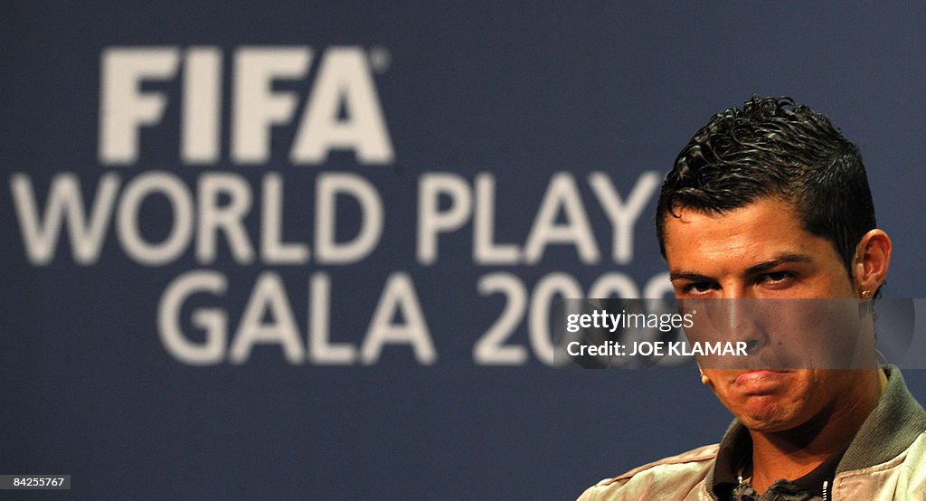 Portugal's football player Cristiano Ron