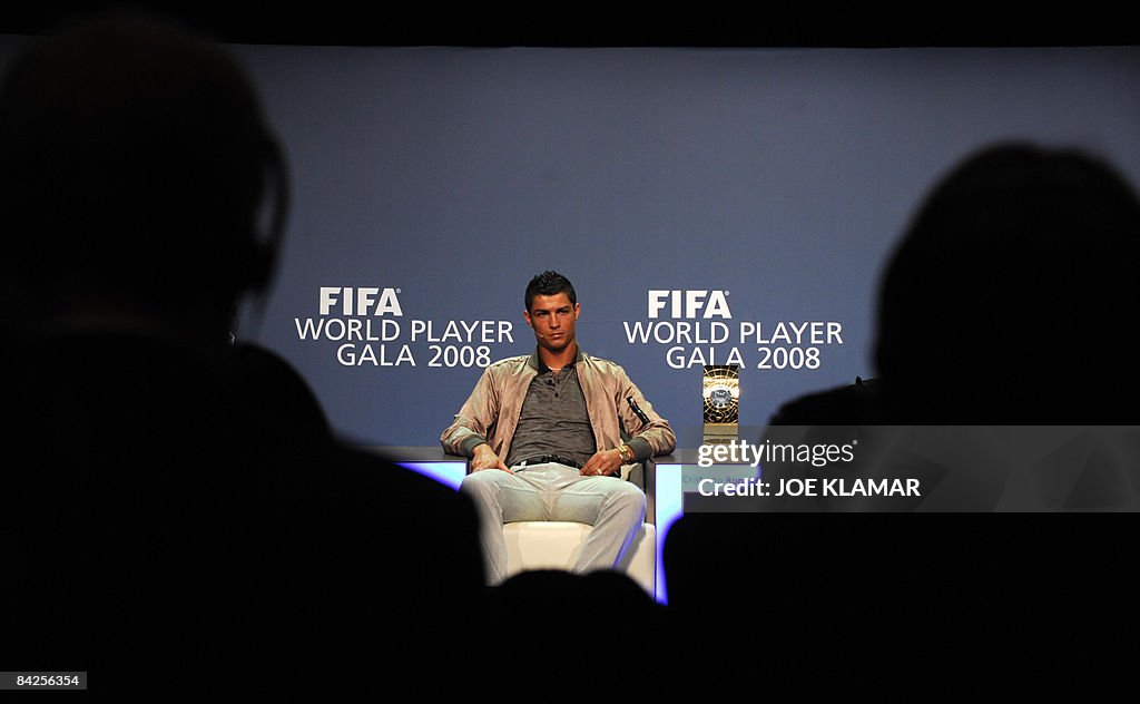 Portugal's football player Cristiano Ron