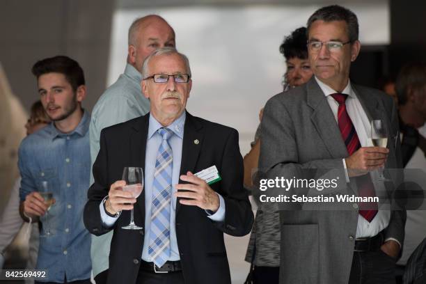 General viewduring the Awarding Ceremony at the 20th anniversary of Volunteering for the Club 100 at Mercedes-Benz Museum on September 4, 2017 in...