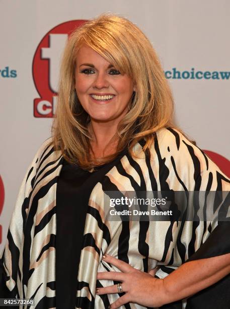 Sally Lindsay attends the TV Choice Awards at The Dorchester on September 4, 2017 in London, England.