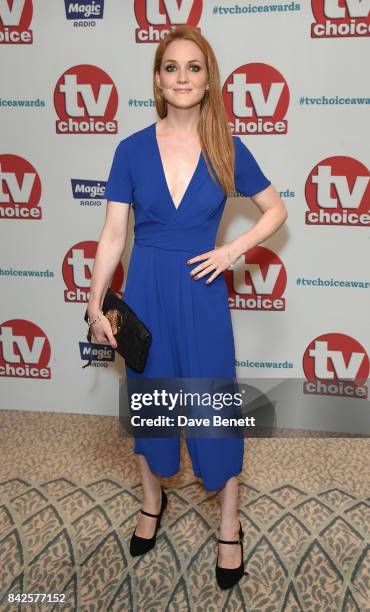 Olivia Hallinan attends the TV Choice Awards at The Dorchester on September 4, 2017 in London, England.