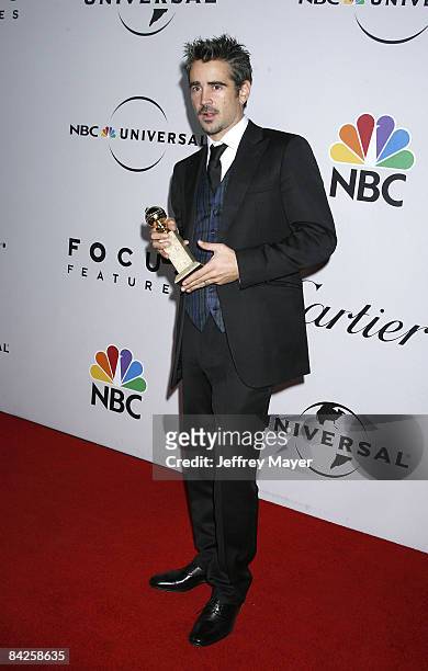 Colin Farrell arrives at the NBC, Universal Pictures and Focus Features Official After Party for the 66th Annual Golden Globe Awards at the Beverly...