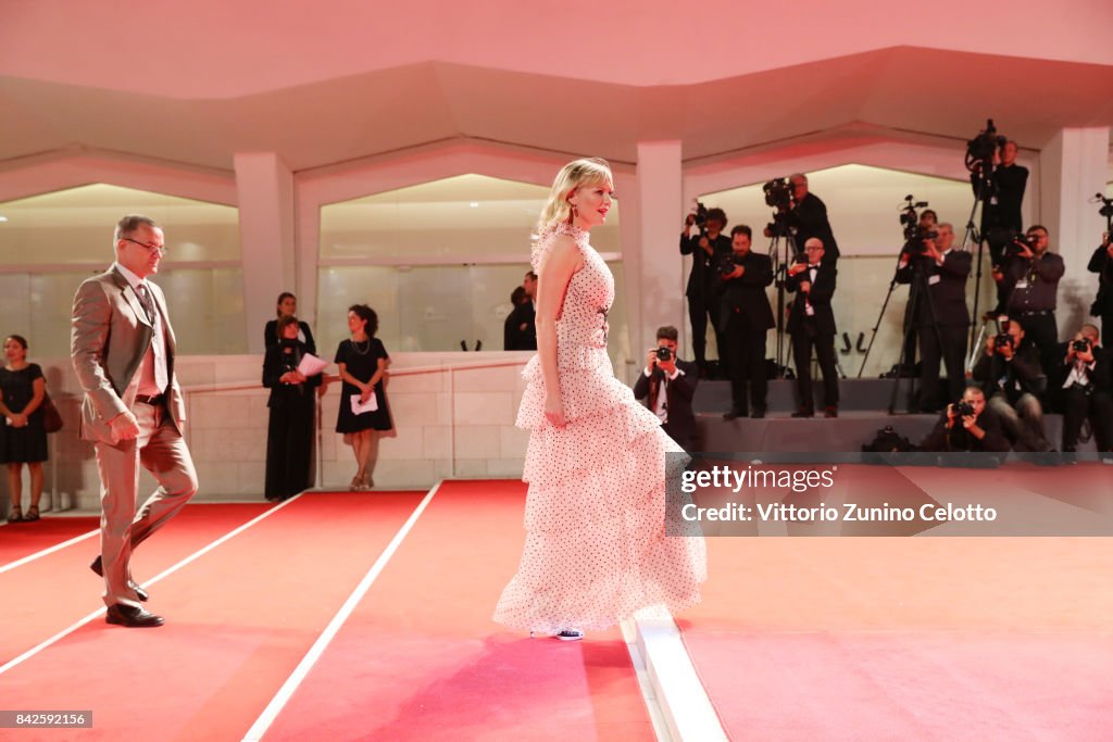 Kirsten Dunst from 'Woodshock' movie walks the red carpet ahead of