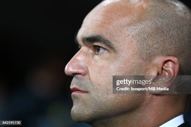 Liege, Belgium / Fifa WC 2018 Qualifying match : Belgium v Gibraltar / "nRoberto MARTINEZ"nEuropean Qualifiers / Qualifying Round Group H / "nPicture...