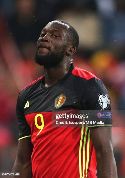 Liege, Belgium / Fifa WC 2018 Qualifying match : Belgium v Gibraltar / "nRomelu LUKAKU"nEuropean Qualifiers / Qualifying Round Group H / "nPicture by...