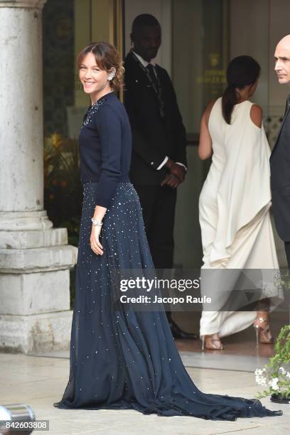 Cristiana Capotondi is seen during the 74. Venice Film Festival on September 4, 2017 in Venice, Italy.