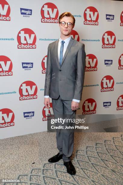 Rob Mallard arrives for the TV Choice Awards at The Dorchester on September 4, 2017 in London, England.