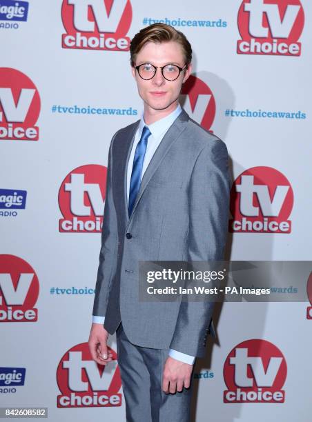 Rob Mallard attending the TV Choice Awards 2017 held at The Dorchester Hotel, London. PRESS ASSOCIATION Photo. Picture date: Monday September 4,...
