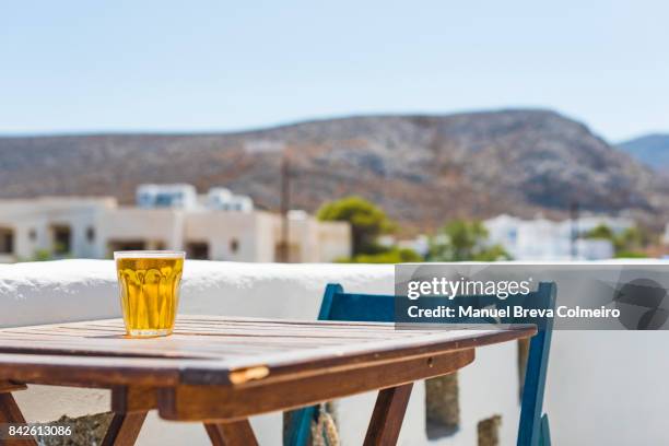 cold beer - table aperitif stock pictures, royalty-free photos & images