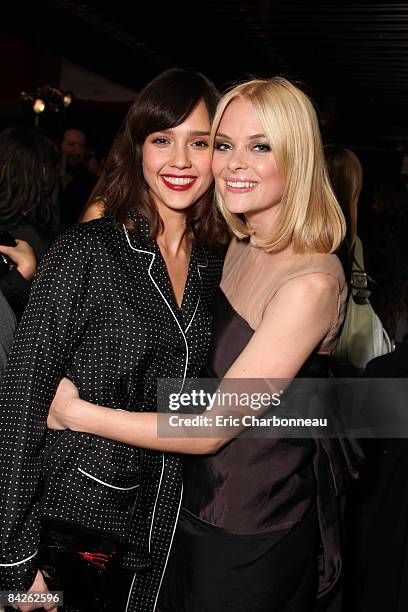 Jessica Alba and Jaime King at the Los Angeles Special Screening of Lionsgate's "My Bloody Valentine 3D" on January 08, 2008 at the Mann's Chinese...