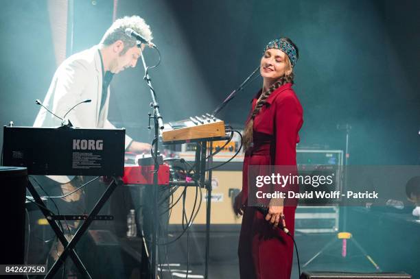 Catherine Ringer performs at La Cigale on September 4, 2017 in Paris, France.