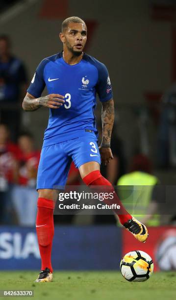 Layvin Kurzawa of France during the FIFA 2018 World Cup Qualifier between France and Luxembourg at the Stadium on September 3, 2017 in Toulouse,...