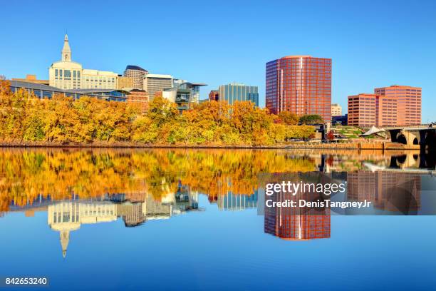 autumn in hartford, connecticut - hartford connecticut stock pictures, royalty-free photos & images