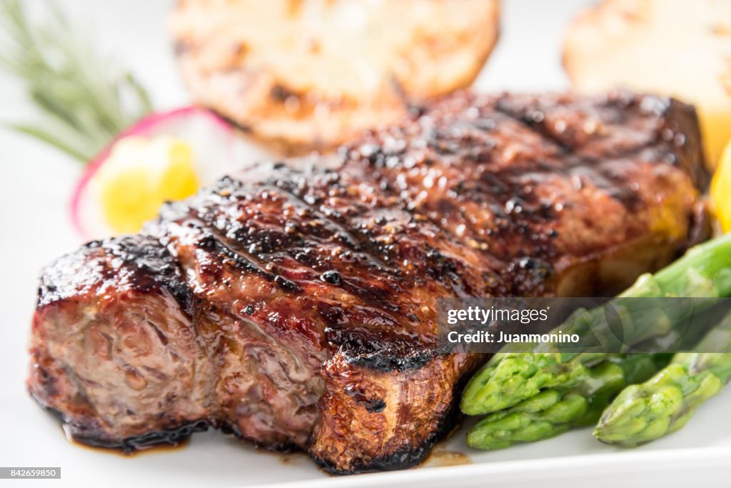 Char Grilled New York Steak