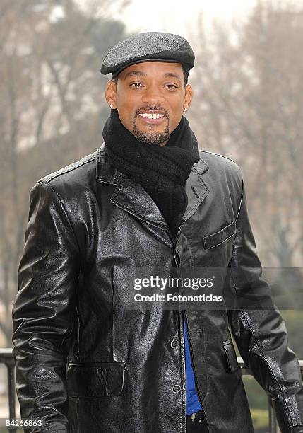 Actor Will Smith attends 'Seven Pounds' Madrid photocall at the Teatro Real on January 13, 2009 in Madrid, Spain.