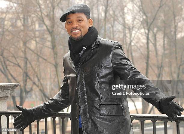 Actor Will Smith attends 'Seven Pounds' Madrid photocall at the Teatro Real on January 13, 2009 in Madrid, Spain.