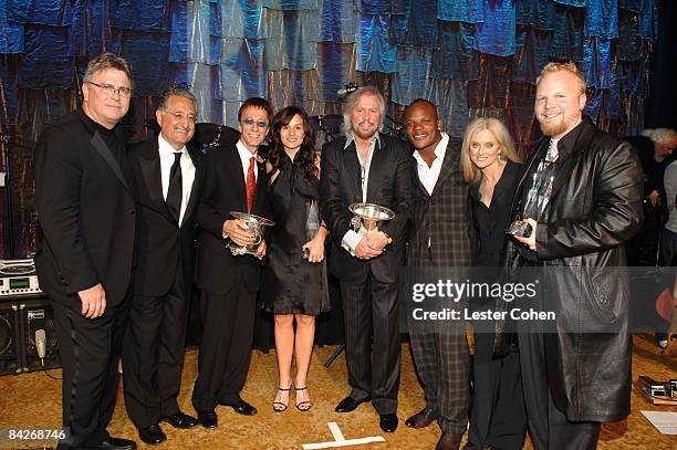 Phil Graham, Del Bryant, Robin Gibb, Kara DioGuardi, Barry Gibb, Sean Garrett, Barbara Cane and Ben Moody