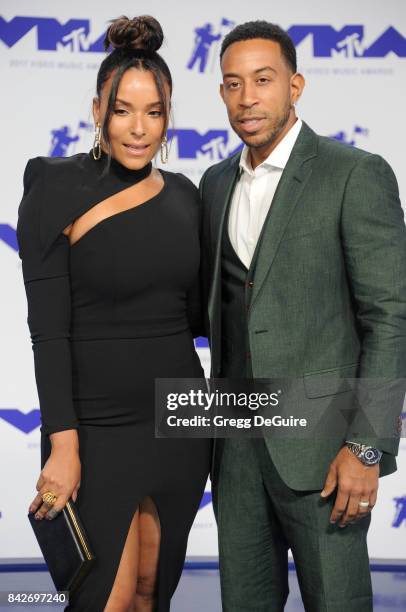 Ludacris and Eudoxie Mbouguiengue arrive at the 2017 MTV Video Music Awards at The Forum on August 27, 2017 in Inglewood, California.