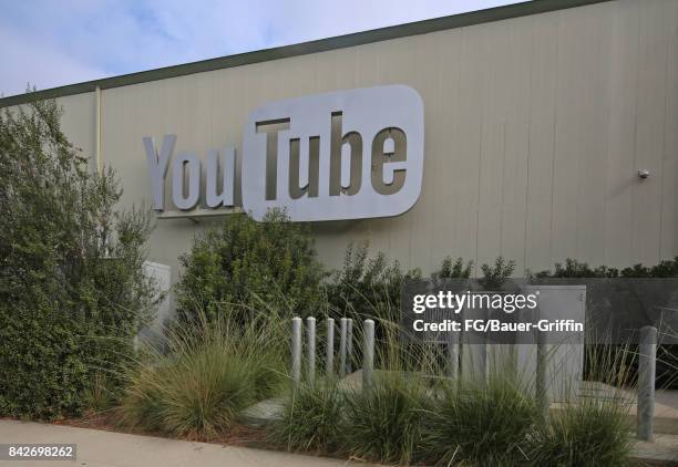 Los Angeles headquarters of You Tube on September 04, 2017 in Los Angeles, California.