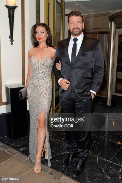 Nick Knowles and Guest on September 4, 2017 in London, England.