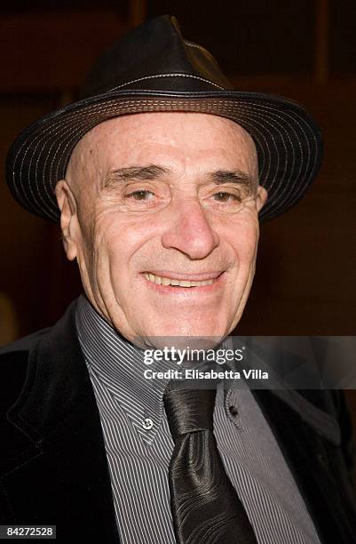 Italian singer Edoardo Vianello attends Roma VideoClip 2008 Awards at Cinecitta on January 13, 2009 in Rome, Italy.