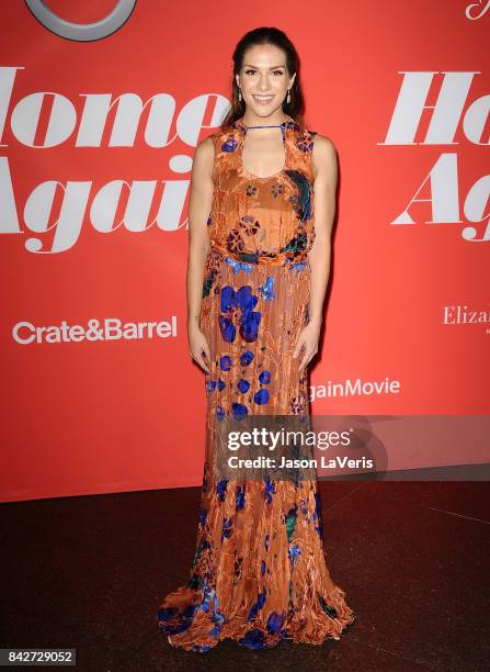 Dancer Allison Holker attends the premiere of "Home Again" at Directors Guild of America on August 29, 2017 in Los Angeles, California.