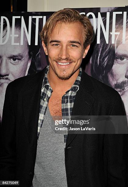 Actor Jesse Johnson attends Niche Media's Los Angeles Confidential Magazine Golden Globe Celebration at The London West Hollywood on January 12, 2009...