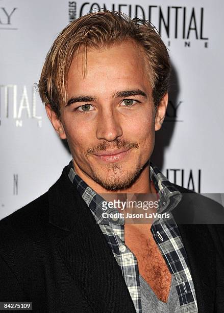Actor Jesse Johnson attends Niche Media's Los Angeles Confidential Magazine Golden Globe Celebration at The London West Hollywood on January 12, 2009...