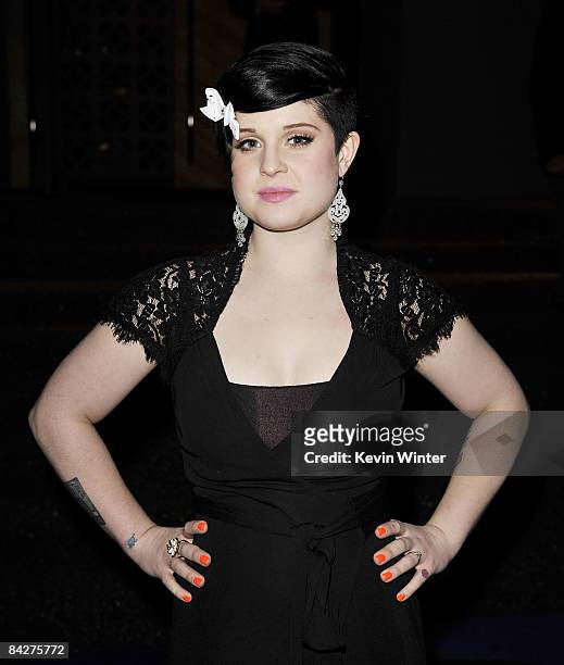 Singer Kelly Osbourne attends the 2009 Fox Winter All-Star Party at My House on January 13, 2009 in Los Angeles, California.