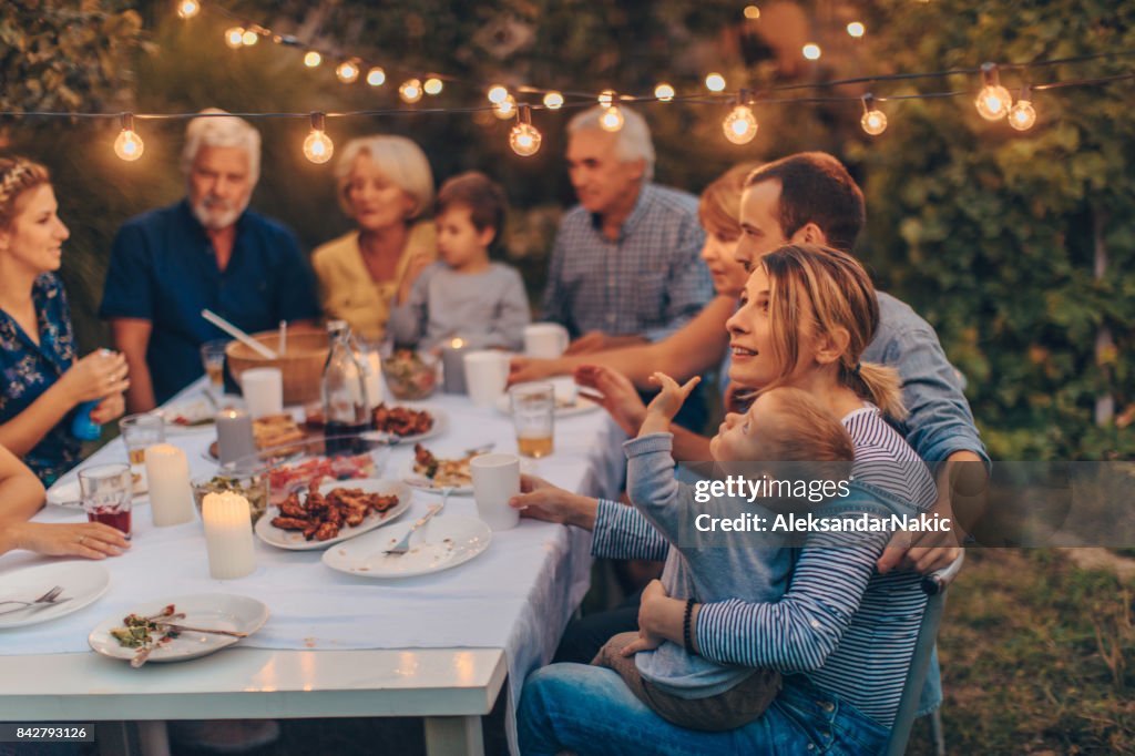 Thanksgiving avec la famille