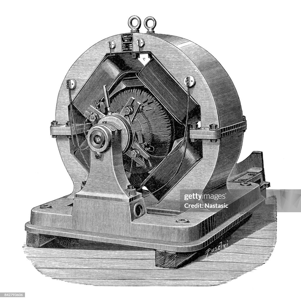 Electrical Machine Figure Electricity Devices Machines High-Res Vector Graphic - Getty Images