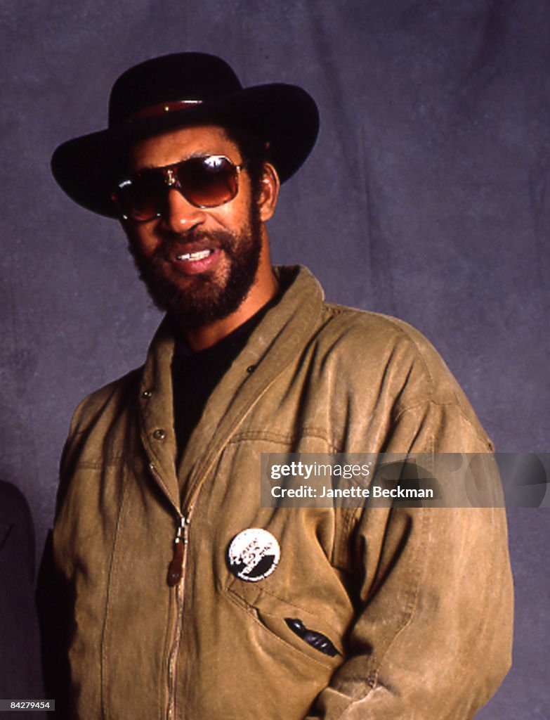 Herc DJ Kool Herc poses at the Apollo Theater in Harlem during Rapmania ...