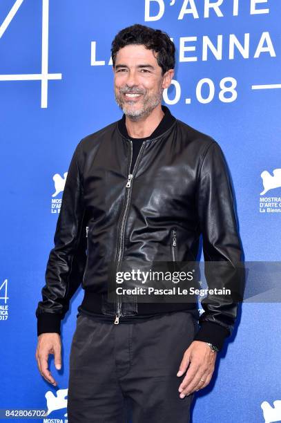 Alessandro Gassmann attends the 'Gatta Cenerentola' photocall during the 74th Venice Film Festival at Sala Casino on September 5, 2017 in Venice,...