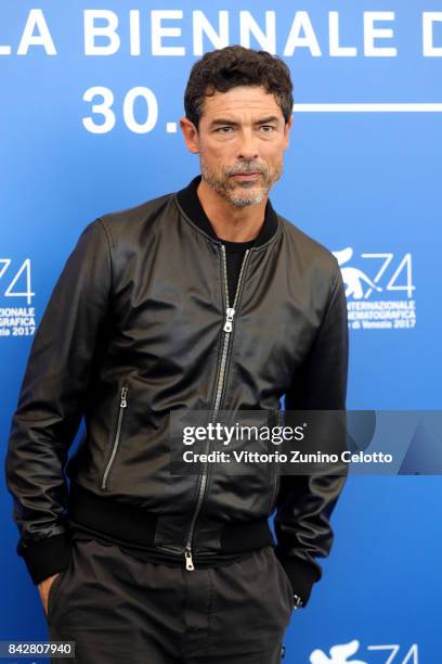 Alessandro Gassmann attends the 'Gatta Cenerentola' photocall during the 74th Venice Film Festival at Sala Casino on September 5, 2017 in Venice,...