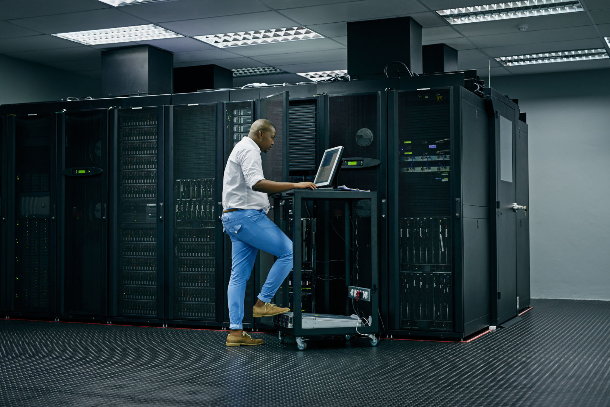 technician installing