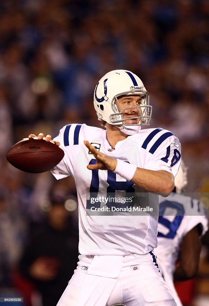 Indianapolis Colts v San Diego Chargers