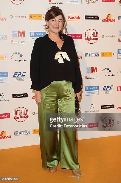 Actress Isabel Ordaz attends the 14th Jose Maria Forque Cinema Awards ceremony at the Palacio de Congresos on January 14, 2009 in Madrid, Spain.