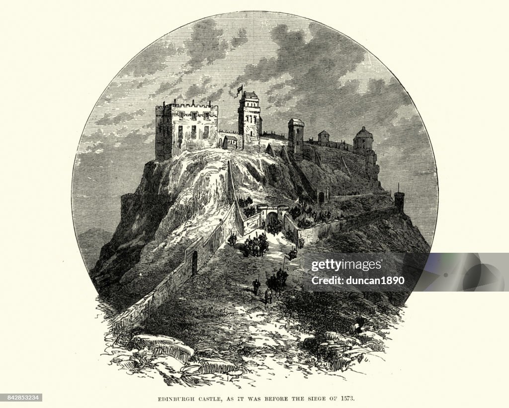 Edinburgh Castle, Scotland, 16th Century