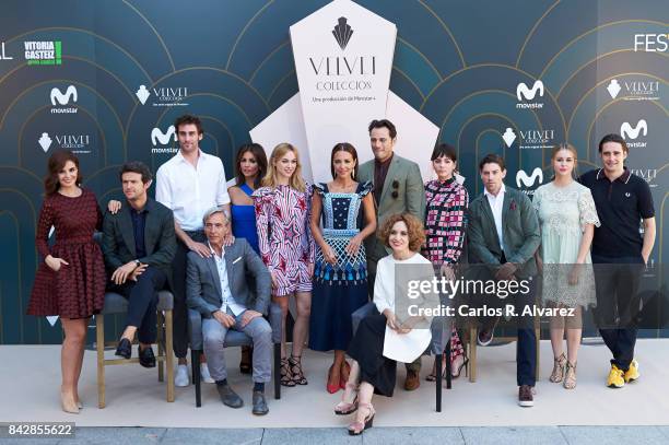 Spanish actors Marta Torne, Diego Martin, Fernando Guallar, Imanol Arias, Monica Cruz, Marta Hazas, Paula Echevarria, Asier Etxeandia, Adriana...