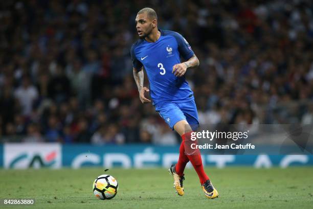 Layvin Kurzawa of France during the FIFA 2018 World Cup Qualifier between France and Luxembourg at the Stadium on September 3, 2017 in Toulouse,...