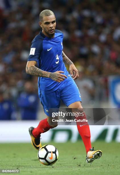 Layvin Kurzawa of France during the FIFA 2018 World Cup Qualifier between France and Luxembourg at the Stadium on September 3, 2017 in Toulouse,...