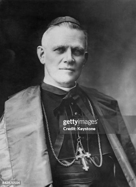 Austrian Cardinal Theodor Innitzer , circa 1935.