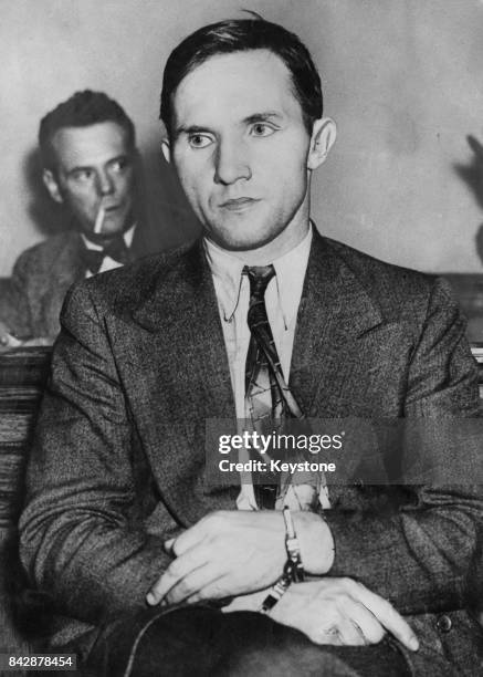 Bruno Richard Hauptmann faces trial in Flemington, New Jersey, for the kidnapping and murder of the infant son of aviator Charles Lindbergh, 1st...