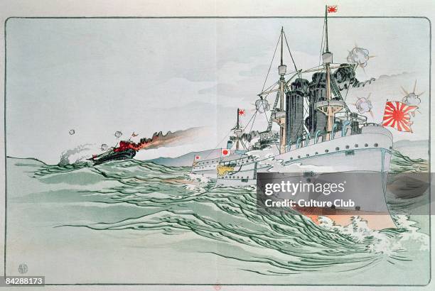 Yalu Riber 13 Battle Of The Yalu River (1894) Stock Photos, High-Res Pictures, and ...