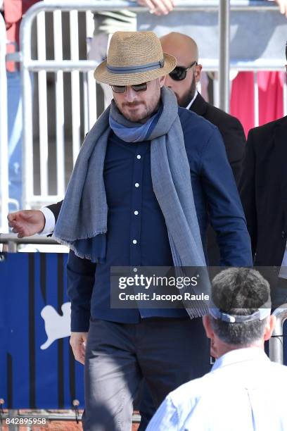 Darren Aronofsky is seen during the 74. Venice Film Festival on September 5, 2017 in Venice, Italy.