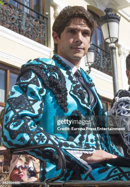 Sebastian Castella attends Goyesca 2017 bullfights on September 2, 2017 in Ronda, Spain.
